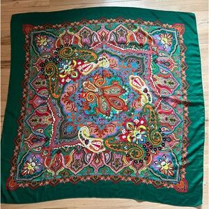 100% viscose colorful wrap/scarf.